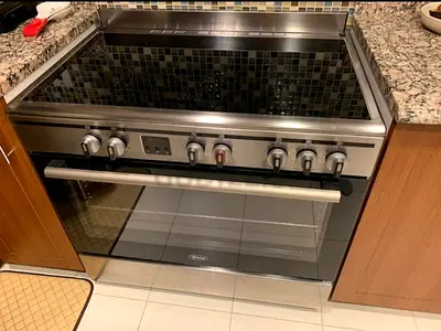 Terim Electric Range with Glass Cooktop and Oven