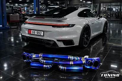 Porsche 100% Titanium Exhaust Systems 911 Panamera Cayenne Cayman Boxster