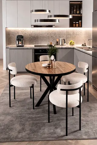 Dining table with chairs