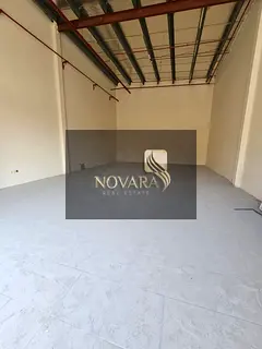 Warehouse for annual rent in Al Jurf Industrial Area 1 – Ajman. Area: 2,000 sq ft. Electricity: 3 