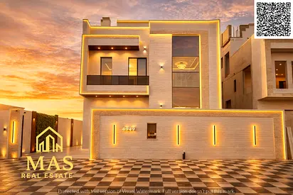 🔥 Luxury Villa for Sale in Al Zahya, Ajman – 3 Floors + Private Roof | Prime Location