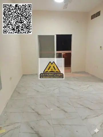 Balcony with an open view | 2 bathrooms in the apartment | Prime location near all services | Easy access to Dubai due to its proximity to Sheikh Moha