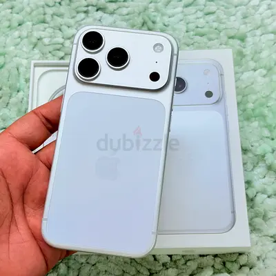 IPHONE 17 PRO 512GB STORAGE WHITE TITANIUM