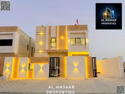 للايجار فيلا في الحليو2 بعجمان 3 غرف نوم ماستر ومجلس وصاله وغرفة خادمه وستور _ شامل رسوم التسجيل _ تملك حر لجميع الجنسيات