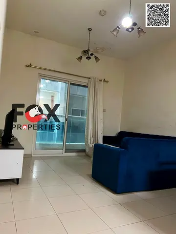 Furnished one-bedroom apartment for annual rent in Ajman, Al Nuaimiya 3, City Towers. Free parking.