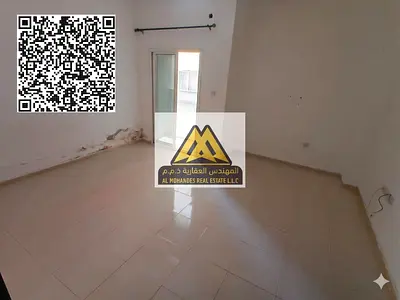استديو بلكونة باطلالة مفتوحة | مطبخ منفصل | مساحة كبيرة | موقع مميز بالقرب من جميع الخدمات | سهل المخجر للشارقة ودبي
