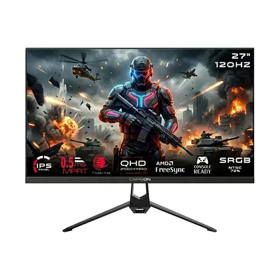 Game on 27 inch Fast IPS QHD Gaming Monitor - 120Hz, GOES27QHD120IPS
