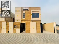 Villa for rent in Al Helio 2, Ajman. 3 master bedrooms, majlis, living room, maid's room, and st