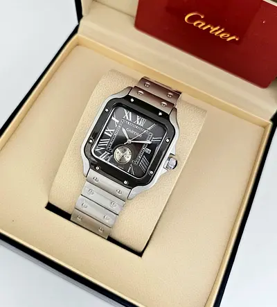 cartier santos mens watch