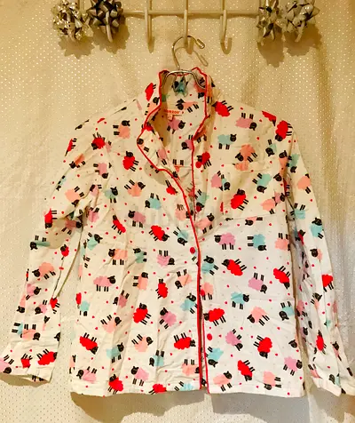 Kids cotton flannel 5 pairs pajamas age 10-13 for 60 aed each