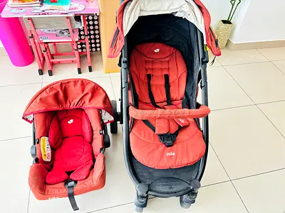 Joie Baby Stroller  Infant Car Seat Combo – Good Condition