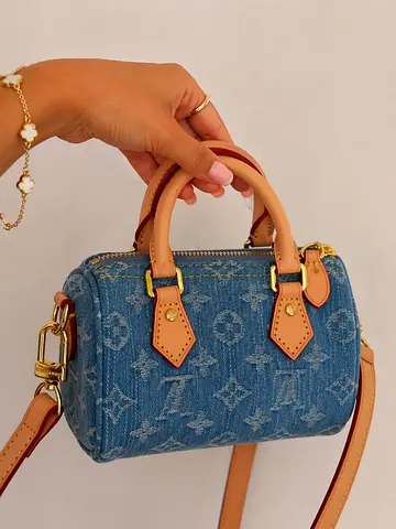 LV Mini denim crossbody bag
