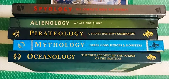 Books collectible knowledgeable for everyone 5 for 350aed