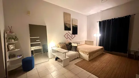 Modern Fully Furnished Studio | Next To The Gardens Metro Station | Ready To Move