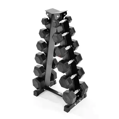 Hex Dumbbell With Rack 2.5Kg To 15Kg