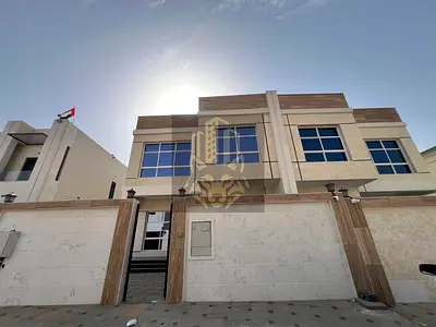 Brand new villa for rent in Al Helio 2 Ajman opposite the mosque Modern design at a special price