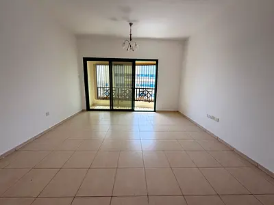 HOT Offer Spacious 2BHk apartment with 2 balcony Rent Only 38000AED yearly & 6 cheques payment