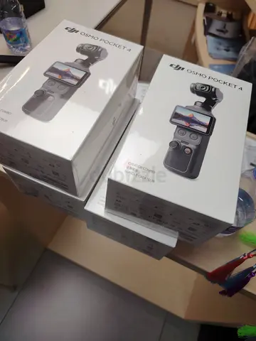 DJI Osmo Pocket 4 (Brand New in Box) - Handheld Gimbal Camera