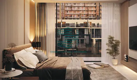 مفروشة بغرفتي نوم | فيردانا ريزيدنس 6 | إطلالات على المسبح والأفق