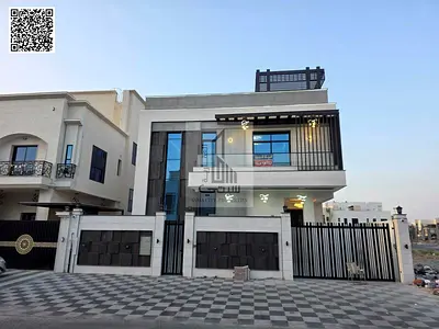 فيلا 6 ماستر مجلس كبير روف مساحة 4100 قدم