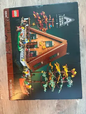 FLASH SALE BRAND NEW LEGO 21338 IDEAS A FRAME CABIN DENTED BOX