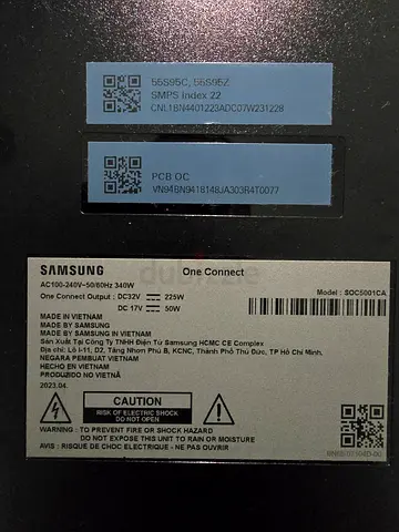 Samsung tv One connect box