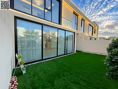 Villa for rent in Al Zorah Golf Estate, one of the most prestigious areas of Ajman, at an excellent