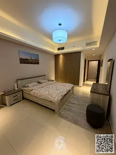 🏢 Ultra-Luxury 1BHK Apartment for Monthly Rent in Gulfa Tower – Ajman ✨ With Gym – Pool –