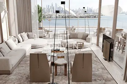 Rare Simplex | Double Height | Sea and Palm Views