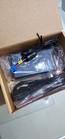 Kramer PS-4801 desktop power supply for compatible AV devices.