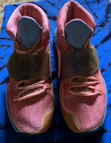 Pre-owned Pink Nike Kyrie Basketball Shoes - Size (Please Confirm)