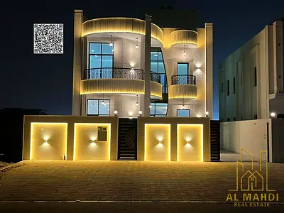🏡 فيلا فاخرة 5 غرف + روف للبيع في الحليو – عجمان | مقدم 10% | شامل رسوم التسجيل | تشطيب راقي | تمويل عقاري متاح