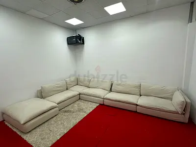 Excellent condition cratebarrel corner sofa