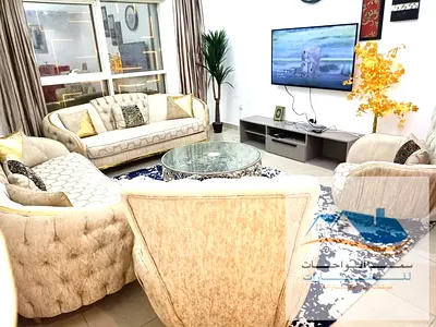 الخان برج الروز1 تلات غرف وصاله طلاله بحر  و3حمام مع بلكون