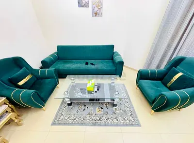 Teal Velvet Accent Armchair with Gold Legs