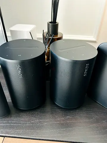 Sonos Era 100 Club Bundle Portable Bluetooth Speakers Pack Of 2 - Black (B2E10US1BKHB)