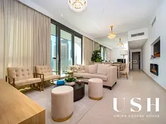 Burj Khalifa View | Furnished 3BR + Maid | Minutes to DIFC | Direct Dubai Mall Access