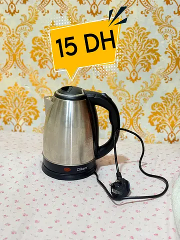 Used Cilkart Stainless Steel Electric Kettle - 1L, Works Fine