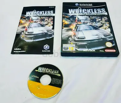 Nintendo GameCube wreckless The Yakuza Missions