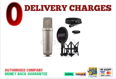 RØDE NT1 5th Generation Large-diaphragm Studio Condenser Microphone