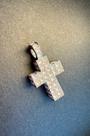 Vintage Swarovski Cross Pendant