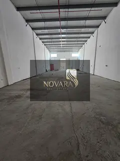 New warehouse for rent in Ajman Industrial Area. Area: 2,800 sq ft. Electricity: 30 kW. Rent: AED 15