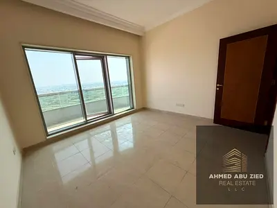 Largest and most luxurious 3-bedroom apartment with a living room for annual rent in Ajman, Conquer Tower