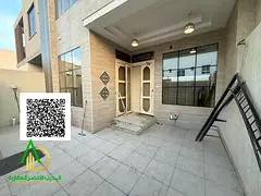 For sale, a townhouse villa in Ajman, Al Yasmeen area. The villa consists of five bedrooms, a living