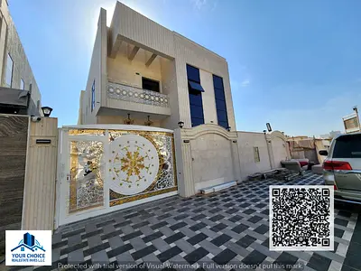 فيلا فاخره جديده في الياسمين ب5 غرف نوم و6 حمامات وغرفة خدامه دوبلكس