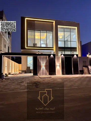 Luxury villa in Al Yasmin, high-end finishing