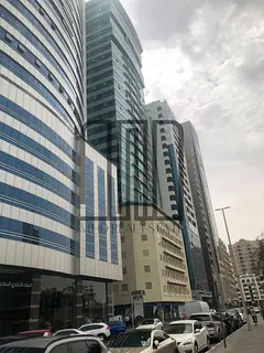 “Premium Office in Al Majaz with Beautiful Views of Al Majaz Park and Khalid Lake + Multiple Parki