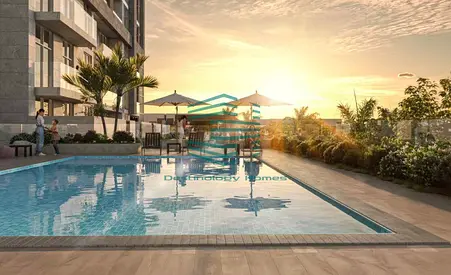 استوديو مفروش | فيردانا ريزيدنس 6 | إطلالة على المسبح والفناء