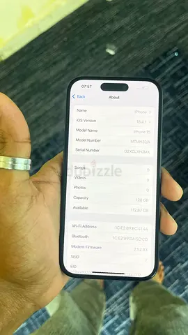 iPhone 15 (128GB) – Excellent Condition 🔥