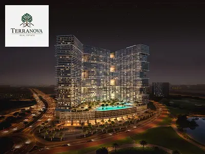 Furnished Studio | Binghatti Skyterraces | Pool & Park Views